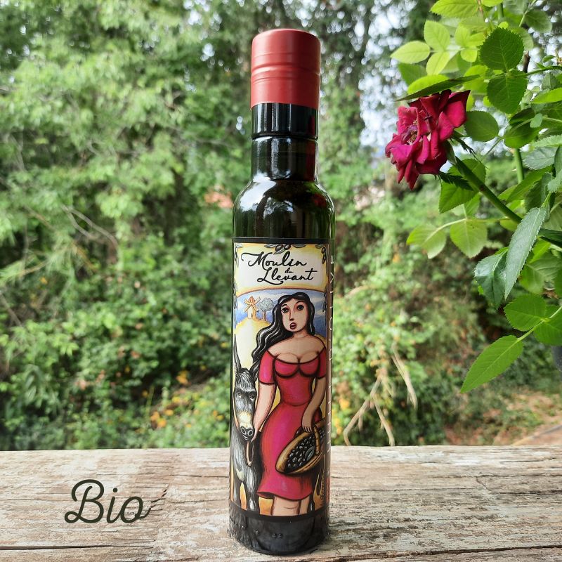 Huile d'Olive Vierge Extra BIOLOGIQUE - Variété PICHOLINE