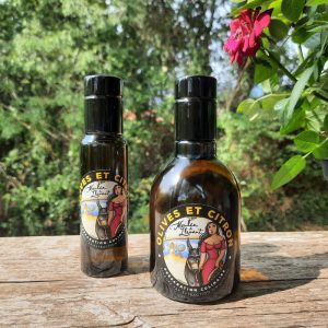 Huile extraite d'OLIVES & de CITRON
