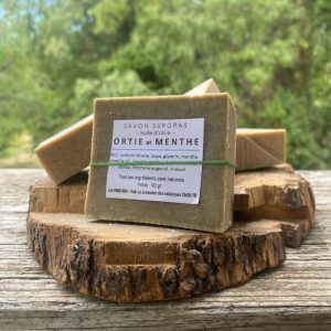Savon "Ortie/Menthe et Huile d'Olive" - 90 gr