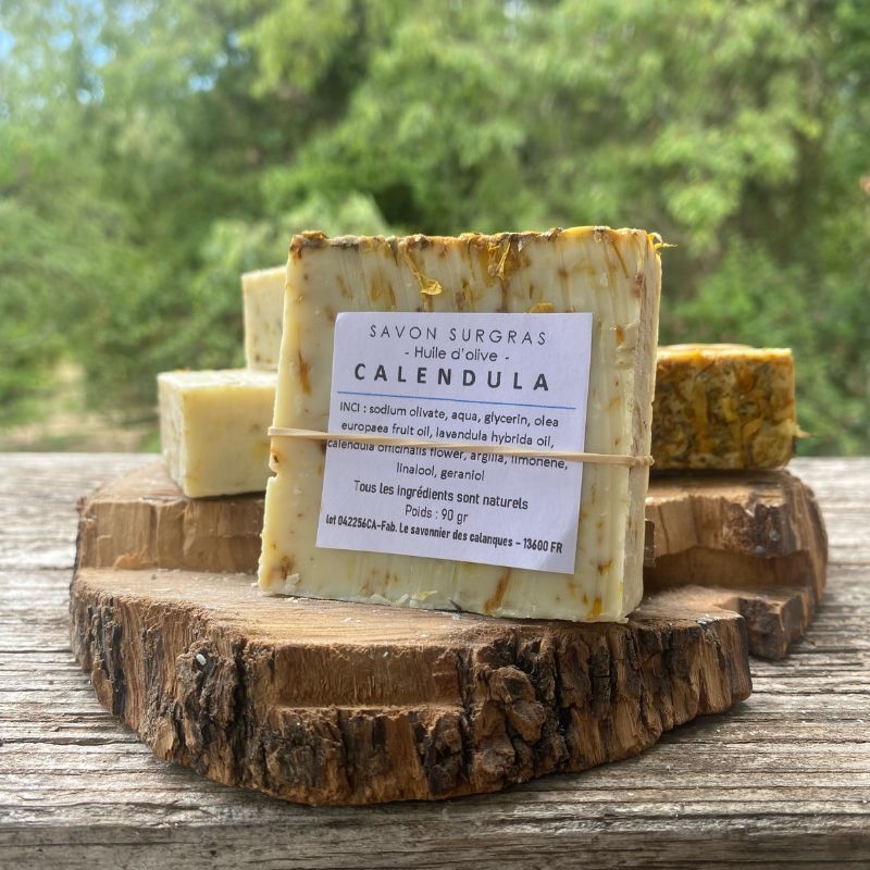 Savon "Calendula et Huile d'Olive" - 90 gr